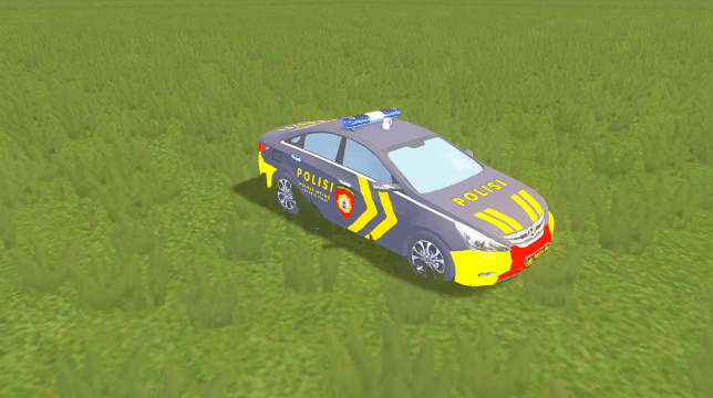 Indonesia Police (Sabhara) - Hyundai Sonata (Prop) — Cities: Skylines Steam Workshop preview image