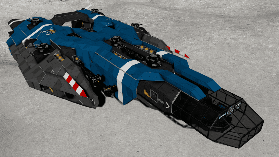 Odyssey - Armed Exploration Cruiser — Space Engineers Steam Workshop preview image