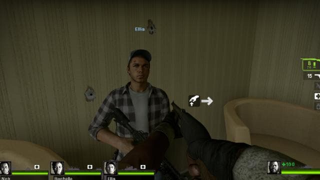 Cowboy Ellis with normal hat — Left 4 Dead 2 Steam Workshop preview image