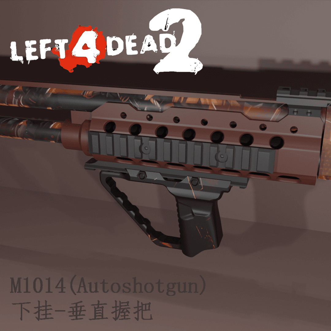 m1014-下挂(垂直握把)
 — Left 4 Dead 2 Steam Workshop preview image