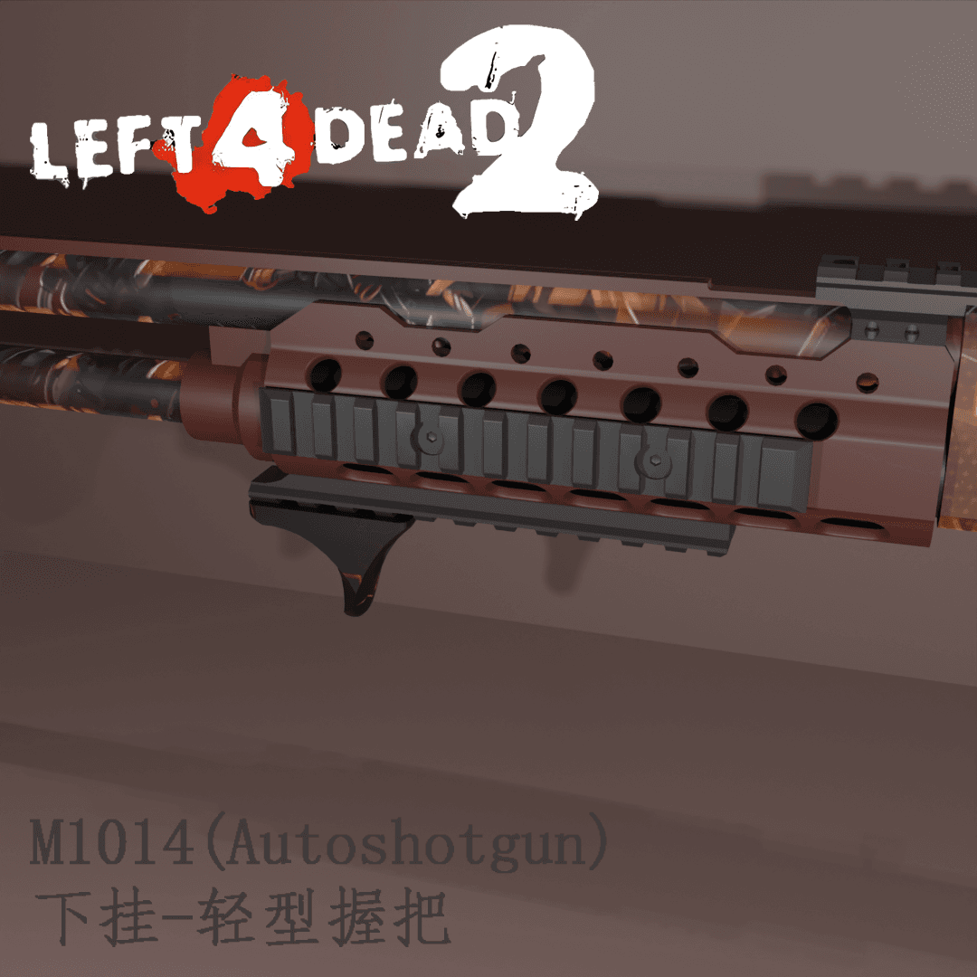 m1014-下挂(轻型握把)
 — Left 4 Dead 2 Steam Workshop preview image