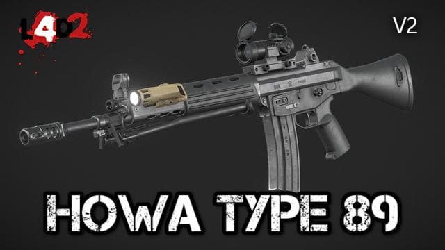 Howa Type 89 with M.D.N. Reddot (Desert Rifle) — Left 4 Dead 2 Steam Workshop preview image