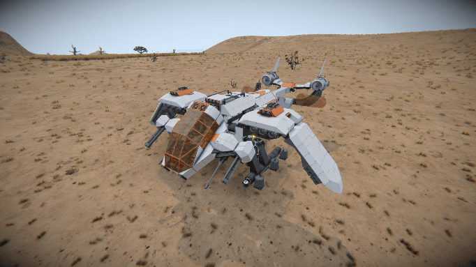 MX-71 Recon Dropship — Space Engineers Steam Workshop preview image