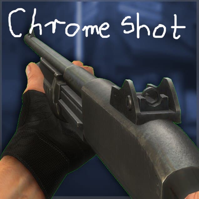 Terror-esque's M3 (CHROME SHOTGUN EDITION) — Left 4 Dead 2 Steam Workshop preview image