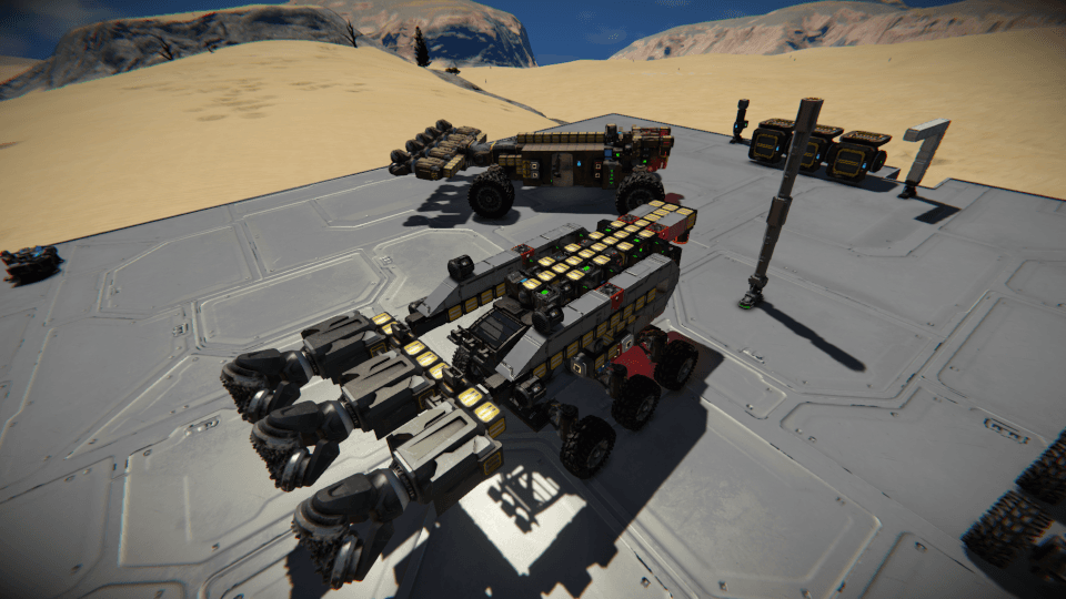 Light Tunneller mk_1 — Space Engineers Workshop preview