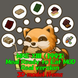 MRE XIII (1993) - Meal Ready to Eat MOD Real version for build 42 — Project Zomboid Steam Workshop preview image