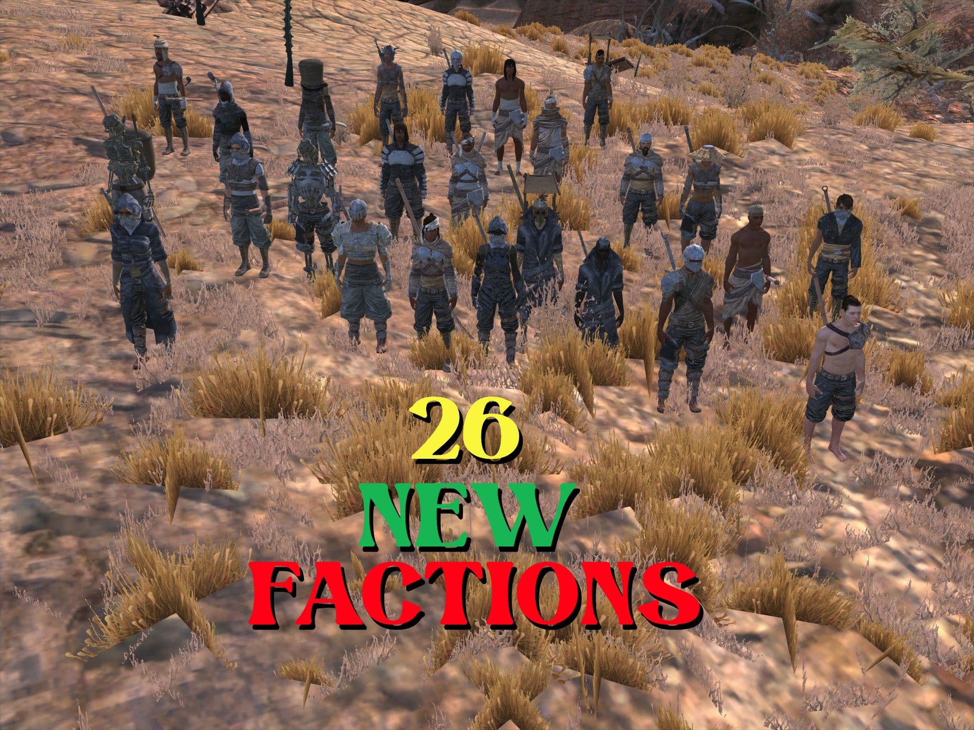 26 New Factions — Kenshi Workshop preview