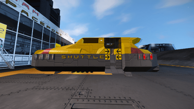 {BHI} Taxi Shuttle — Space Engineers Workshop preview