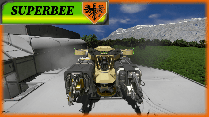 M&T - SuperBee II F57 — Space Engineers Steam Workshop preview image