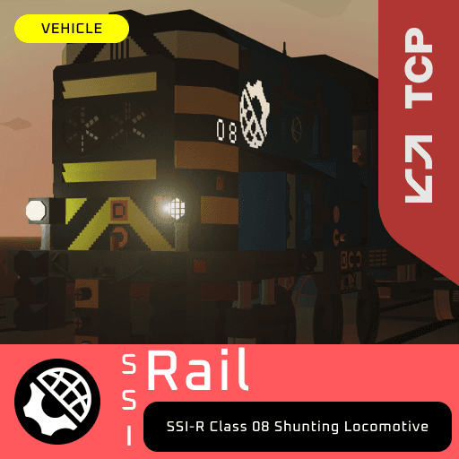 SSI-R Class 08 Shunting Locomotive [SRC-TCP] — Stormworks: Build and Rescue Steam Workshop preview image