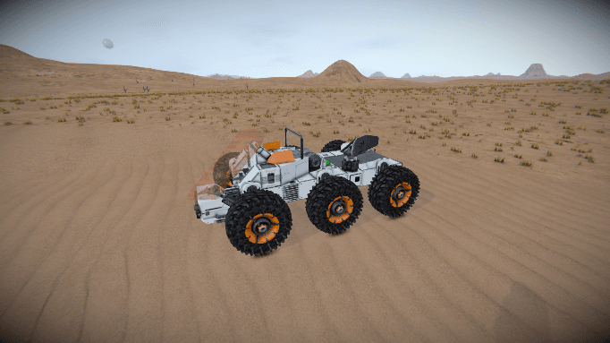 MX-71 General Purpose Rover STK — Space Engineers Workshop preview