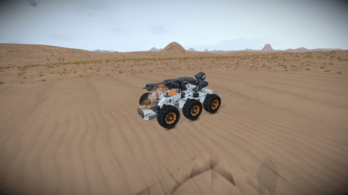 MX-71 General Purpose Rover DR — Space Engineers Workshop preview