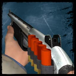 L4D1 Styled Chrome Shotgun w/ Shell Holder on L4D1 Animations — Left 4 Dead 2 Steam Workshop preview image