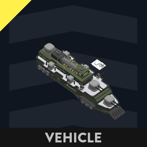 Steam Land Battleship — Stormworks: Build and Rescue Workshop preview