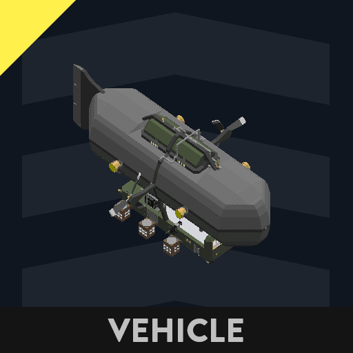 Small Cargo Blimp — Stormworks: Build and Rescue Workshop preview