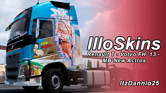 IlloSkins - IlloJuan Cabin Paint Jobs Skins — Euro Truck Simulator 2 Steam Workshop preview image