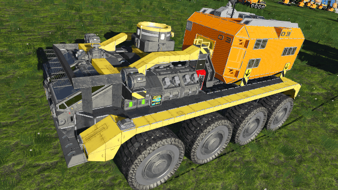 T8 Bullmastiff MK-3 CMS — Space Engineers Steam Workshop preview image