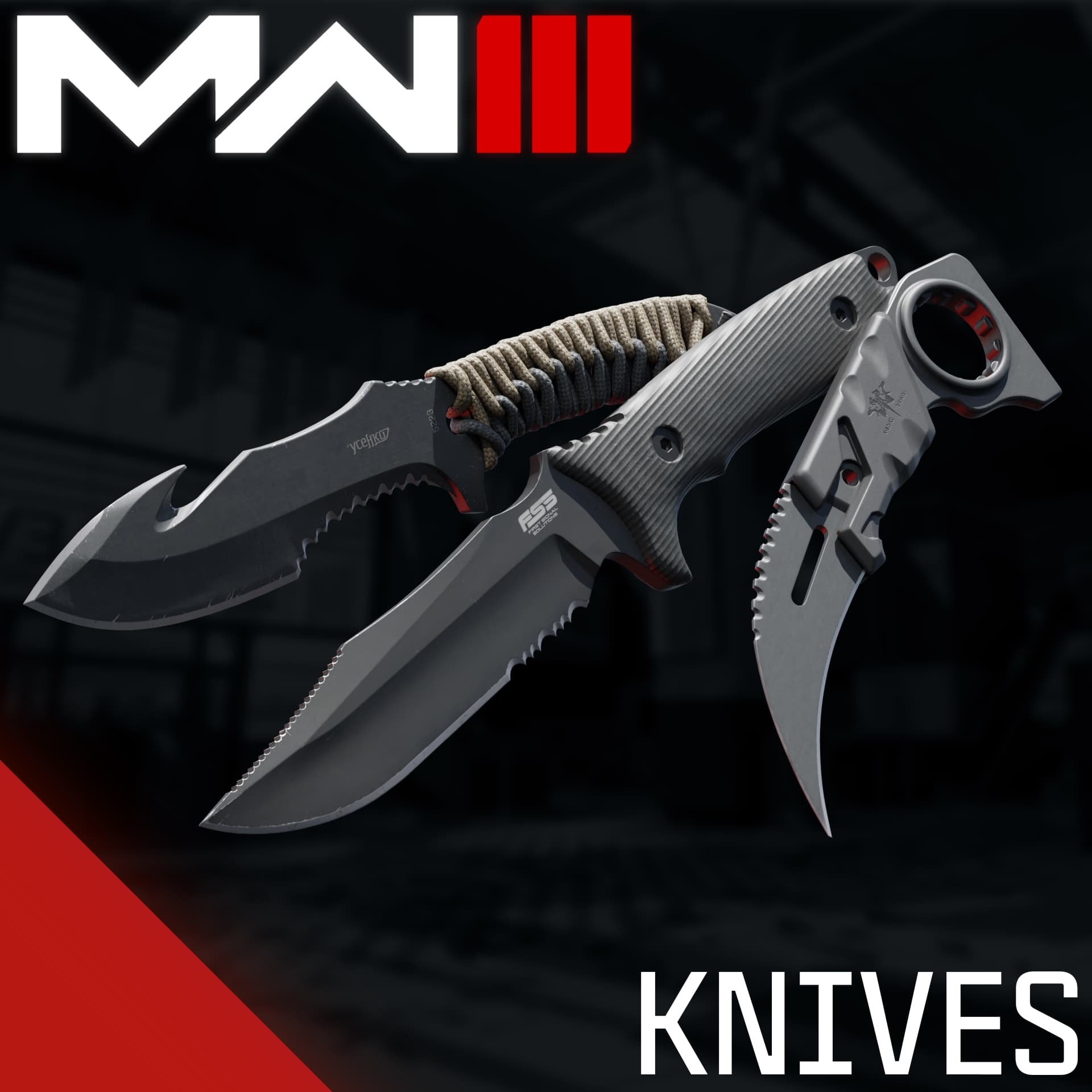 [MW Base] Modern Warfare 2023 - Knives — Garry's Mod Workshop preview