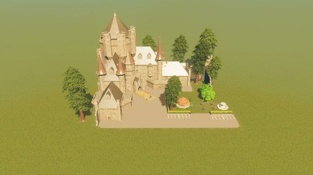 古堡大酒店 — Cities: Skylines Steam Workshop preview image