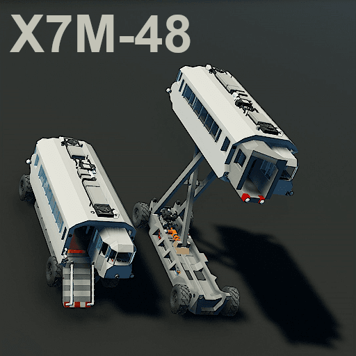 Mobile Lounge X7M-48 — Stormworks: Build and Rescue Steam Workshop preview image