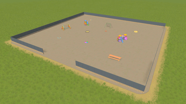 Recess Park 8x8 — Cities: Skylines Steam Workshop preview image