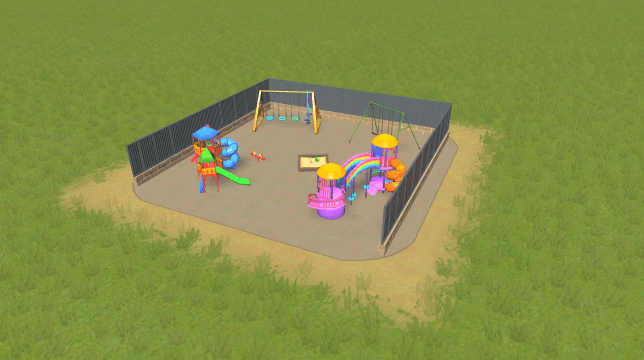 Recess Park 2x2 — Cities: Skylines Workshop preview