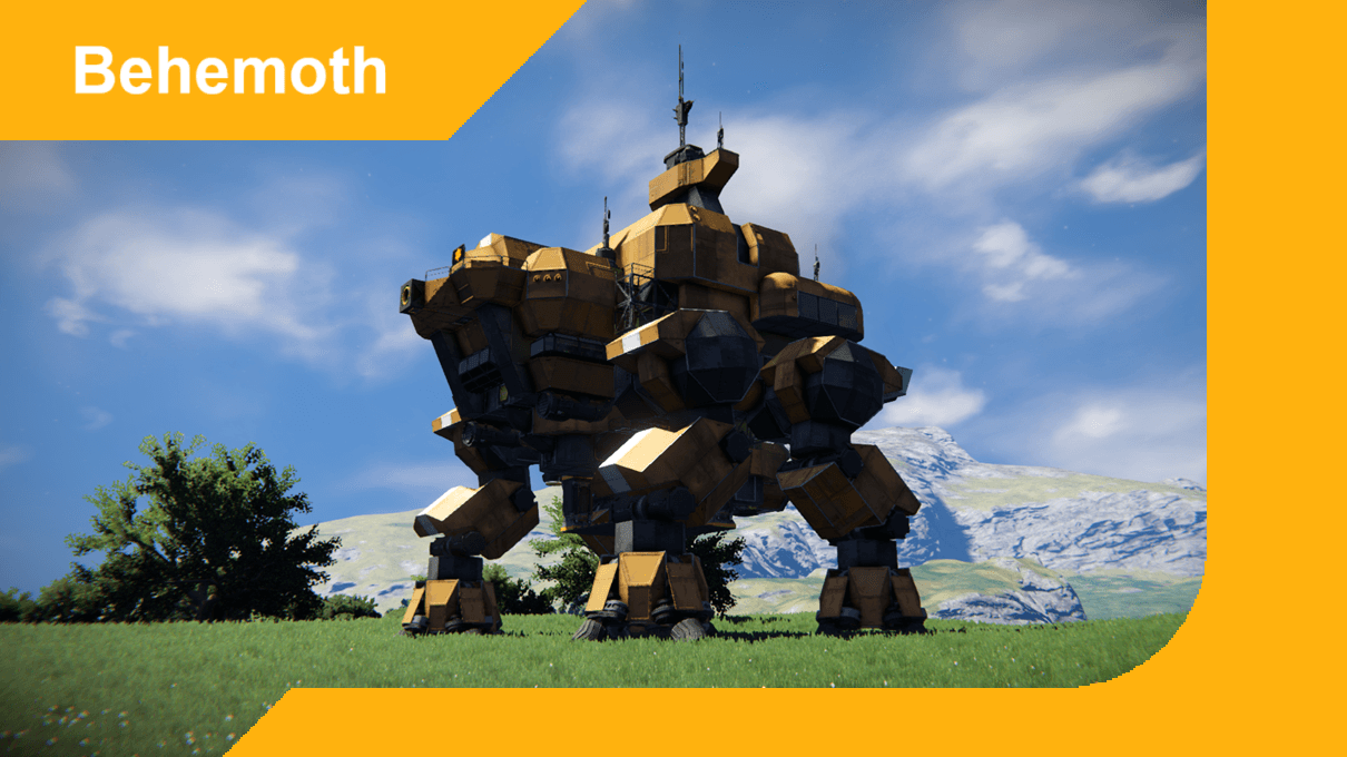 Orange Team - Behemoth — Space Engineers Workshop preview