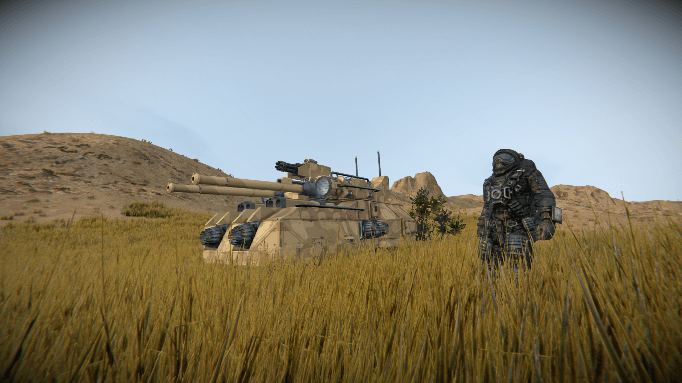 Medium Drone Tank MK I.B — Space Engineers Steam Workshop preview image