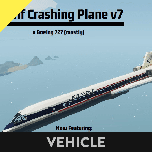 Self-Crashing Plane v7 (Icelandair livery) — Stormworks: Build and Rescue Workshop preview