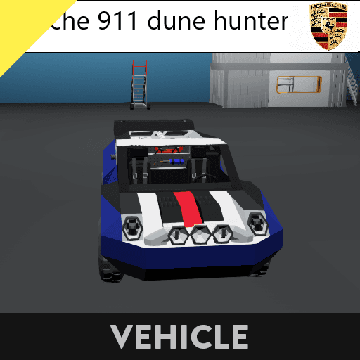 porsche 911 dune hunter / dakar — Stormworks: Build and Rescue Workshop preview