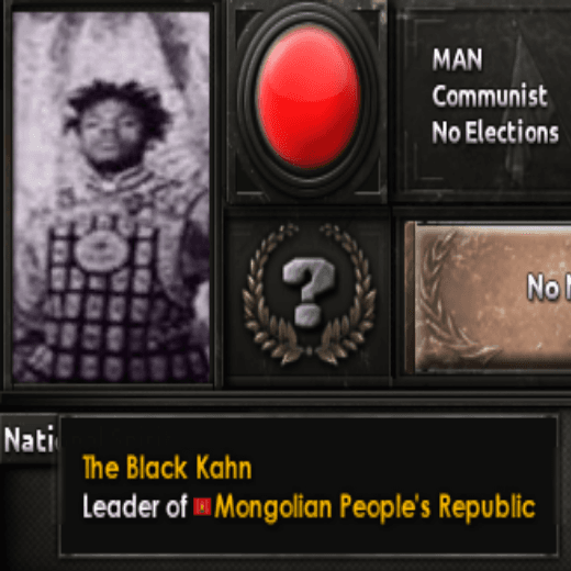 The Black Kahn in Mongolia — Hearts of Iron IV Steam Workshop preview image