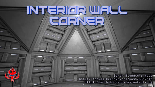 (DX11)Interior Wall Corner — Space Engineers Steam Workshop preview image