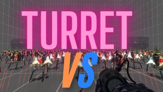 atlas and p-body vs turret — Portal 2 Workshop preview
