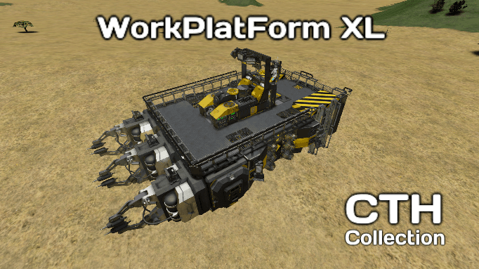 WorkPlatform XL — Space Engineers Workshop preview