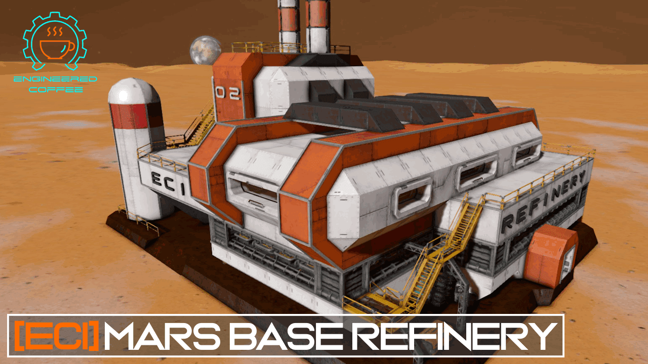 [ECI] Mars Refinery — Space Engineers Steam Workshop preview image