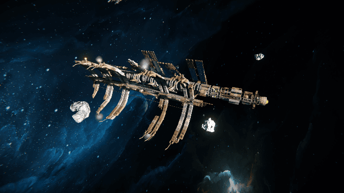 Derelict Mobile Station — Space Engineers Steam Workshop preview image