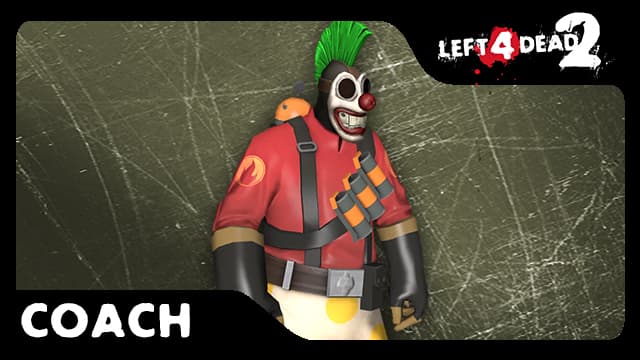 COMM: TF2 Clown Pyro [Coach]
 — Left 4 Dead 2 Steam Workshop preview image