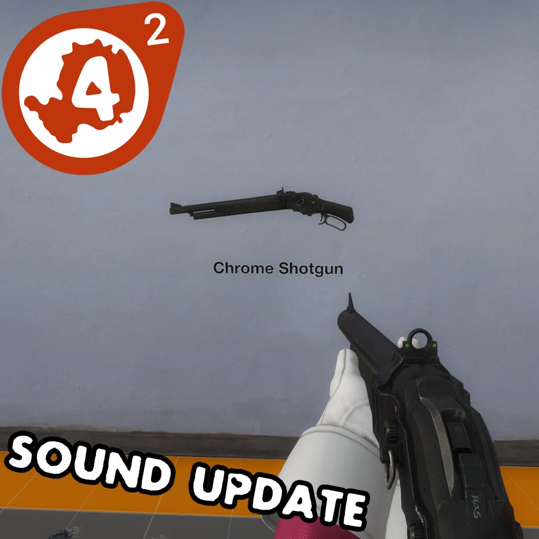 MW3 M1887 Replace Chrome Shotgun [!Sound Update!] — Left 4 Dead 2 Steam Workshop preview image