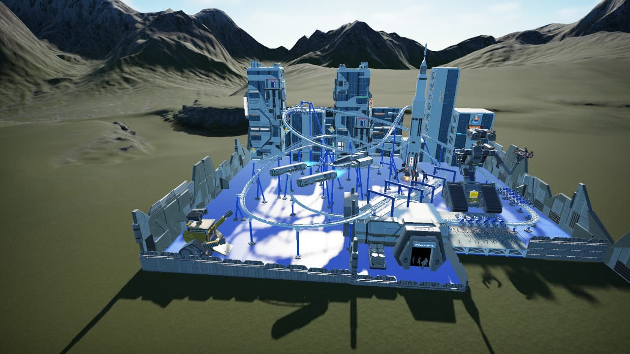 SPACE PORT — Planet Coaster Workshop preview