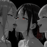 kaguya sama girls dark background / colored 4K +18 — Wallpaper Engine Steam Workshop preview image