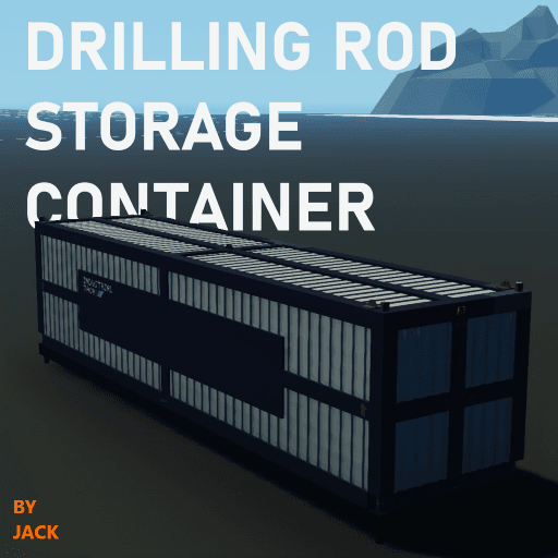 Jack's Oil Drilling Rod Storage Container — Stormworks: Build and Rescue Workshop preview