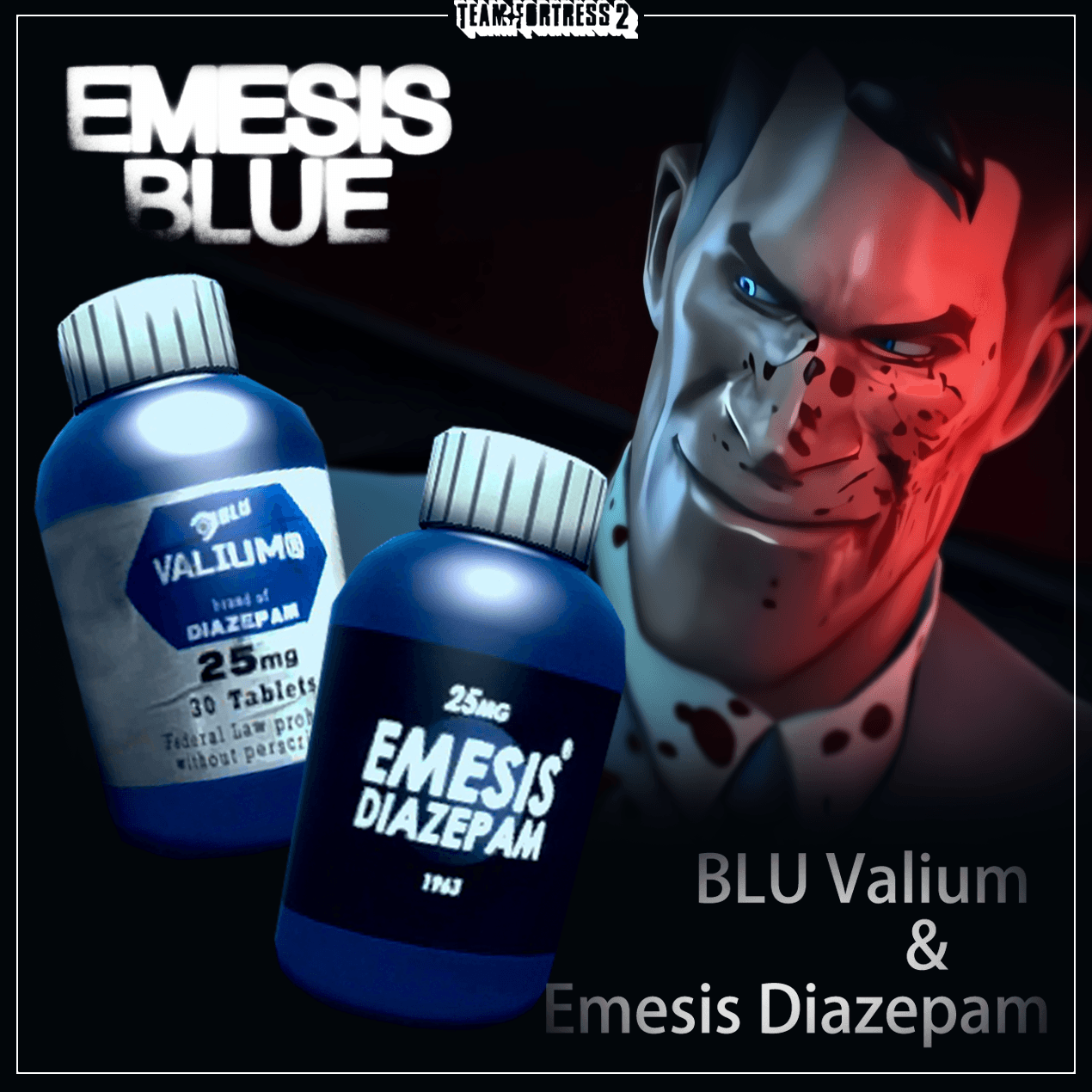 [TF2] BLU Valium & Emesis Diazepam (RNG) — Left 4 Dead 2 Steam Workshop preview image