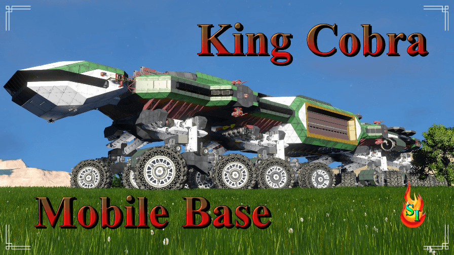 King Cobra Mobile Base — Space Engineers Workshop preview