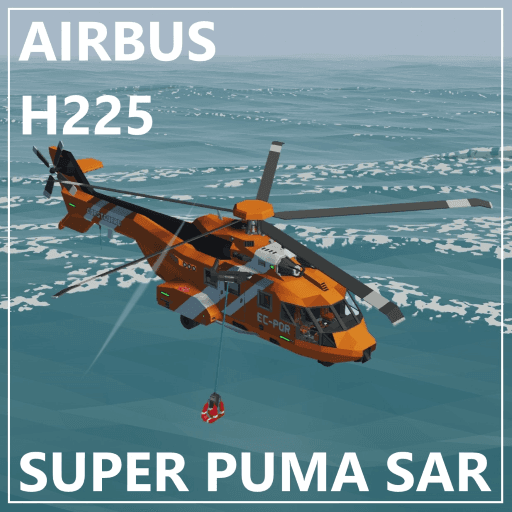 Airbus H225 Super Puma SAR — Stormworks: Build and Rescue Workshop preview