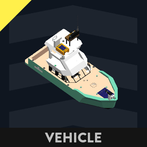 offshore tuna boat with tower controlls. — Stormworks: Build and Rescue Workshop preview