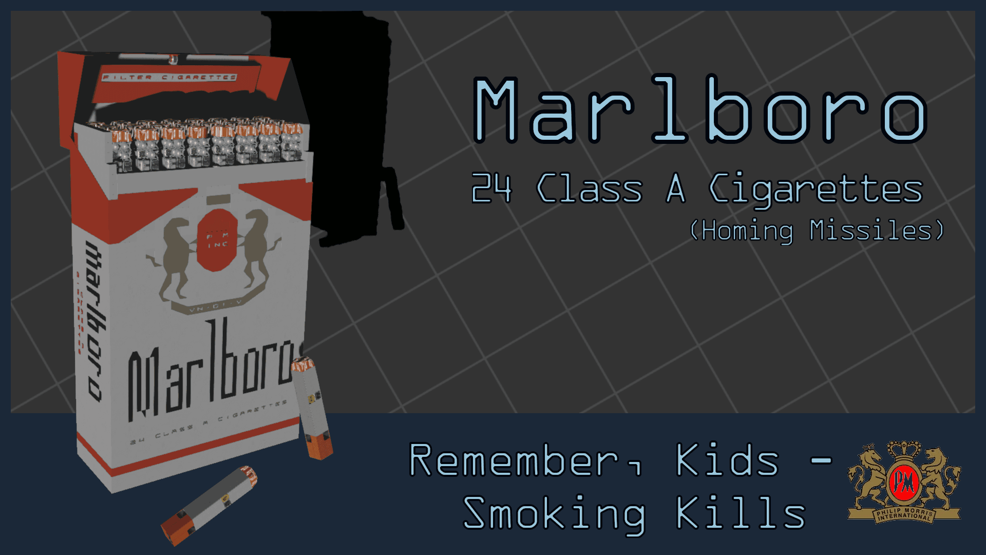 Marlboro Cigarette Pack - Missile Carrier — Space Engineers Workshop preview