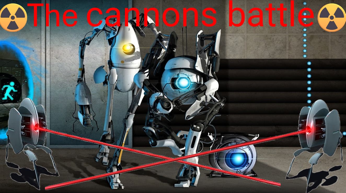 the cannone battle — Portal 2 Steam Workshop preview image