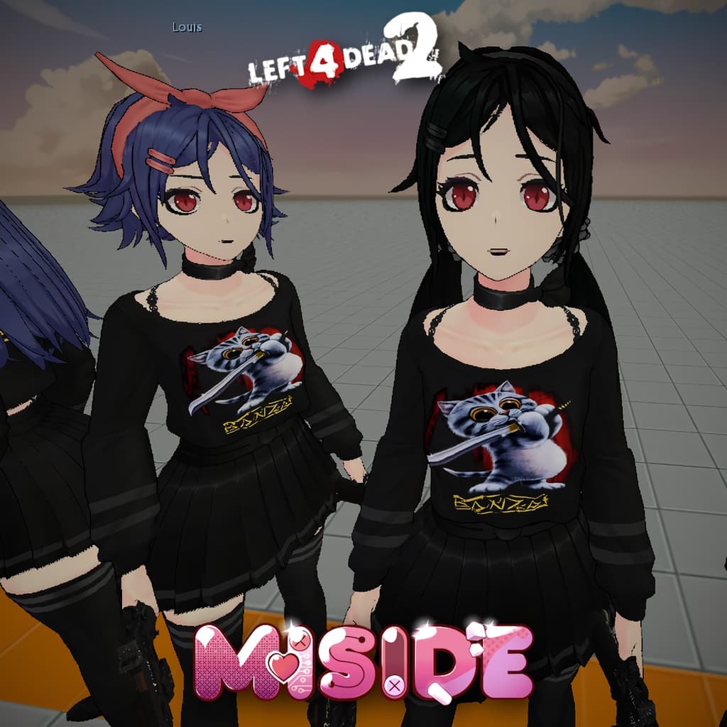Miside - Gothic Mita — Left 4 Dead 2 Steam Workshop preview image