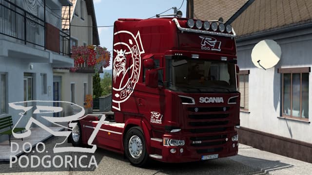 R1 D.O.O. Podgorica — Euro Truck Simulator 2 Steam Workshop preview image