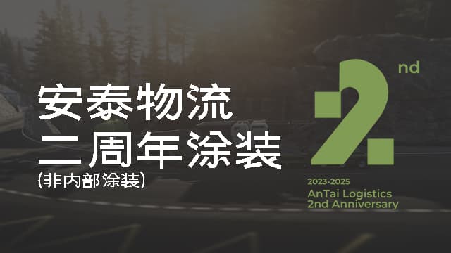 安泰物流二周年涂装（非内部涂装） — Euro Truck Simulator 2 Workshop preview